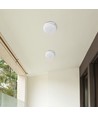 12W LED Wandleuchte - 6500K