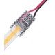LED-Streifen Verbinder für lose Kabel - 10mm, COB, einfarbig, IP20, 5V-24V