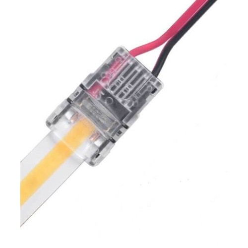 LED-Streifen Verbinder für lose Kabel - 10mm, COB, einfarbig, IP20, 5V-24V