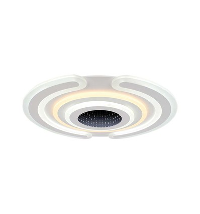 95W Smart dekorative LED Deckenleuchte - 9900lm, Ø52cm, CCT, dimmbar, inkl. Fernbedienung