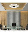 95W Smart dekorative LED Deckenleuchte - 9900lm, Ø52cm, CCT, dimmbar, inkl. Fernbedienung