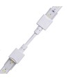 Wasserdichter Verbinder mit Kabel für LED-Streifen - 8mm, einfarbig, IP68, 5V-24V