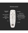 125W Designer LED Deckenleuchte, 13100lm - Ø50cm, dimmbar, 3-in-1 CCT, inkl. Fernbedienung