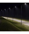 100W LED Straßenleuchte mit Samsung LED Chip - 115-135lm/W, IP65, 4000K, verstellbarer Adapter