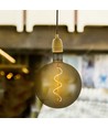 E27 4W dimmbar G200S Spiral Filament LED Leuchtmittel - Smoky Glas, 2700K, 120lm, 300° Abstrahlwinkel