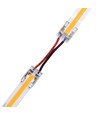 Flacher Verbinder mit Kabel für LED-Streifen - 10mm, COB, einfarbig, IP20, 5V-24V