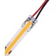 Flacher Startstecker für LED-Streifen - 10mm, COB, einfarbig, IP20, 5V-24V