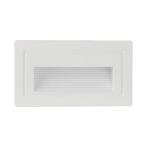 3W LED Treppenlicht - 180lm, 3000K, weiß, 5,8x10,3 cm, inkl. Leuchtmittel