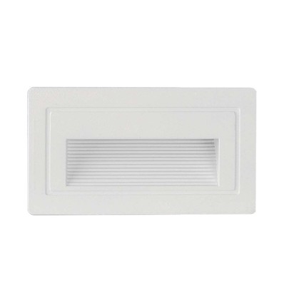 3W LED Treppenlicht - 180lm, 3000K, weiß, 5,8x10,3 cm, inkl. Leuchtmittel