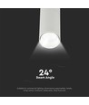15W Samsung LED Schienenstrahler, RA90 - 100lm/W, weiß, 3000K, 5 Jahre Garantie
