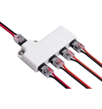 IDC 4-Wege Verteiler - IP20, 5V-36V, 6A