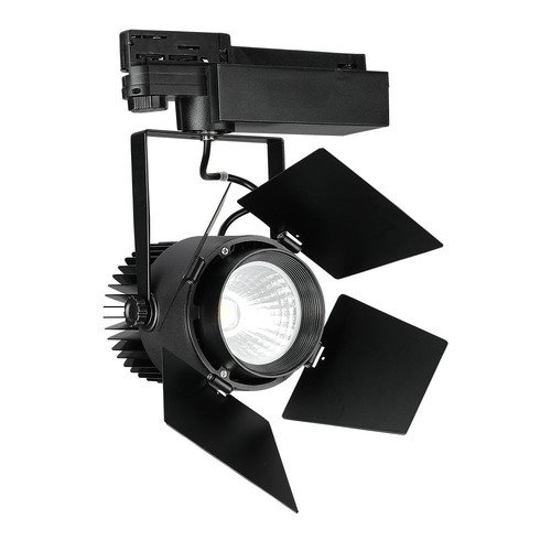 33W LED Schienenstrahler, RA90 - Samsung LED Chip, 3000lm, 3000K, schwarz, 5 Jahre Garantie