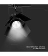 33W LED Schienenstrahler mit Samsung LED Chip, RA90 - 3000lm, schwarz, 24-60 Grad, 5 Jahre Garantie