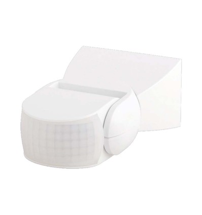 300W Bewegungsmelder - Infrarot 180° , Weiß, IP65