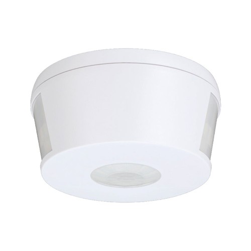 Bewegungsmelder 360° PIR, 1000W - Aufputzmontage, Reichweite bis zu 30m, IP20 Innenbereich, weiß