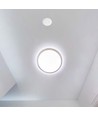 V-Tac Aufbau 360° Mikrowellensensor - Bewegungssensor, max. 1000W, weißes Gehäuse