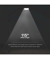 V-Tac 50W LED-Straßenleuchte - Ø60mm, IP65