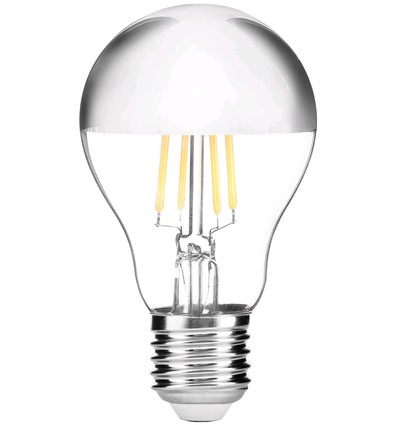 E27 7,5W LED-Lampe - Kopfverspiegelt, A60