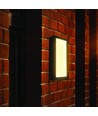 20W LED Außenwandleuchte - IP65, 2300lm, schwarz, warmweiß, 40cm hoch