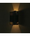 12W LED Wandleuchte mit Up/Down Licht - IP65, schwarz, 4000K, 1250lm, 340° Abstrahlwinkel
