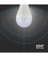 E27 17W LED-Lampe - A65, 4000K