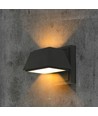 15W LED Außenwandleuchte - 16x16,5x16,4 mm, 4000K, schwarz, IP65