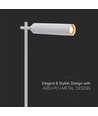 Wiederaufladbare 3-in-1 LED-Lampe - Magnetisch, weiß, dimmbar, inkl. Standfuß und 2 Stk. Montagehalterungen
