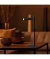 Wiederaufladbare 3-in-1 LED-Lampe - Magnetisch, schwarz, dimmbar, inkl. Standfuß und 2 Stk. Montagehalterungen