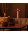Wiederaufladbare 3-in-1 LED-Lampe - Magnetisch, rot, dimmbar, inkl. Standfuß und 2 Stk. Montagehalterungen