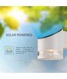 1W Solara Solar-Wandleuchte - 3000K, weiß, IP54, 70lm, Akku und Solarpanel