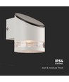 1W Solara Solar-Wandleuchte - 3000K, weiß, IP54, 70lm, Akku und Solarpanel
