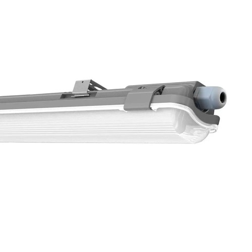 120cm 18W Wasserdichte Armatur mit Röhre - IP65, inkl. 1 Stk. LED-Röhre