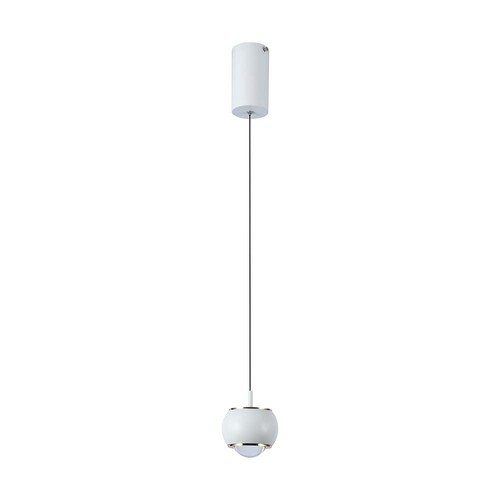 9W LED Pendelleuchte, weiß - 1000lm, 111lm/W, 10x10x100cm, inkl. Leuchtmittel