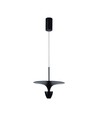 9W Designer Pendelleuchte - Schwarz, 1000lm, 120°, IP20 Innenbereich