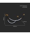 15W LED Solar Fluter mit Solarpanel - 1200lm, IP65, schwarz, inkl. Fernbedienung und Batterie