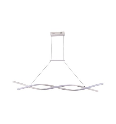 120cm 30W LED Pendelleuchte, weiß - 115lm/W, 3000K, 120x100cm, inkl. Leuchtmittel