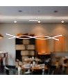 120cm 30W LED Pendelleuchte, weiß - 115lm/W, 3000K, 120x100cm, inkl. Leuchtmittel
