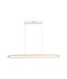 24W LED Pendelleuchte / Hängelampe - 80x104cm, 3000lm, weiß, 4000K, inkl. Leuchtmittel