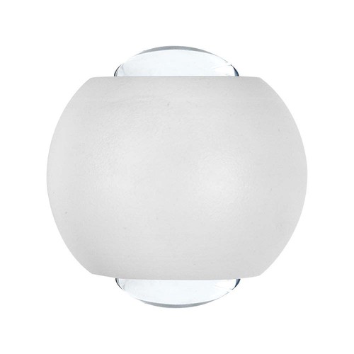 2W Wandleuchte mit Up/Down Light - IP54, weiß, 4000K, Aluminium, inkl. Leuchtmittel
