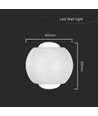 2W Wandleuchte mit Up/Down Light - IP54, weiß, 3000K, Aluminium, inkl. Leuchtmittel