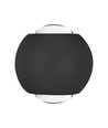 2W LED COB Wandleuchte, Up/Down Light - IP54, schwarz Aluminium, 3000K, 4,2 x 4 cm