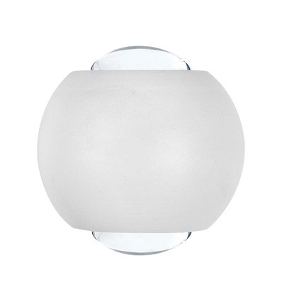 2W LED Up/Down Wandleuchte - IP54, weiß, 4000K, Aluminium, 4,2 x 4 cm, inkl. Leuchtmittel
