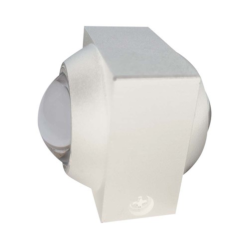 2W LED Wandleuchte Up/Down - IP54, 3000K, weiß, inkl. Leuchtmittel