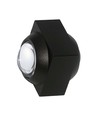 2W LED Wandleuchte mit Up/Down Licht - IP54, schwarz, COB LED, 4000K, 4x4x4cm