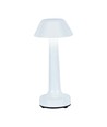 1W LED Tischlampe - D95x225, 3in1, weiß, Gehäuse