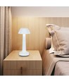 1W LED Tischlampe - D95x225, 3in1, weiß, Gehäuse