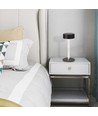 3W wiederaufladbare LED Tischleuchte, 5V - 3-in-1 CCT, Touch dimmbar, schwarz, inkl. USB-Kabel