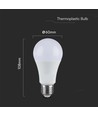 E27 17W LED Leuchtmittel - A65, 3000K, warmweiß, IP20 Innenbereich