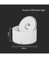 20W Verstellbarer Aufbauspot Ø14,8cm - RA90, 3-in-1 CCT, Weiß
