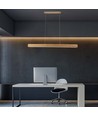 12W LED Pendelleuchte aus Holz - 4000K, 80cm, inkl. Leuchtmittel